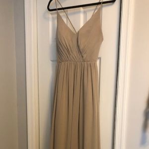 Bill Levkoff Cashmere Bridesmaid Dress Style 1273
